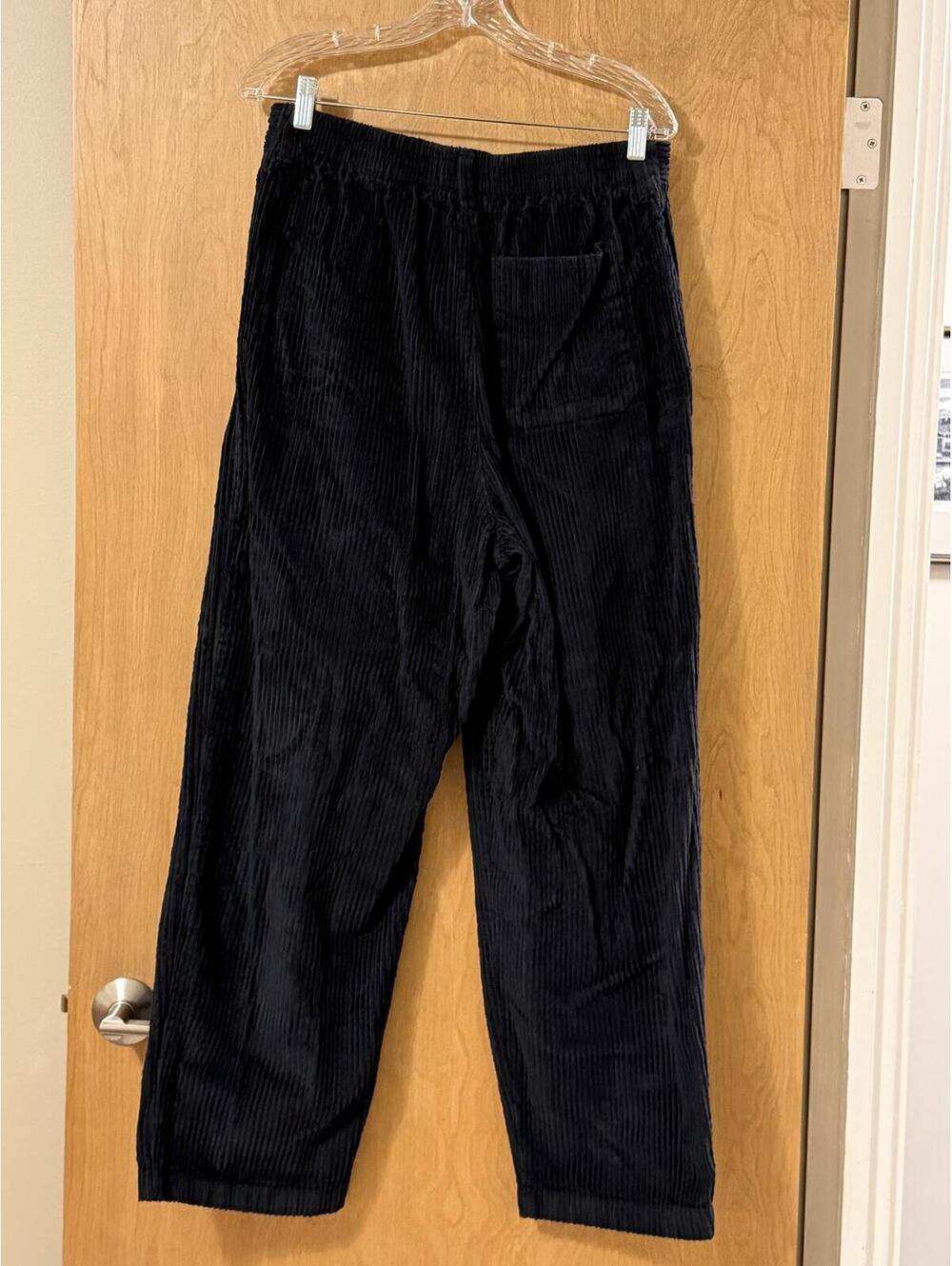 Urban Outfitters Wide Leg Corduroy Pants | Size Medium | Black - Picture 2 of 5
